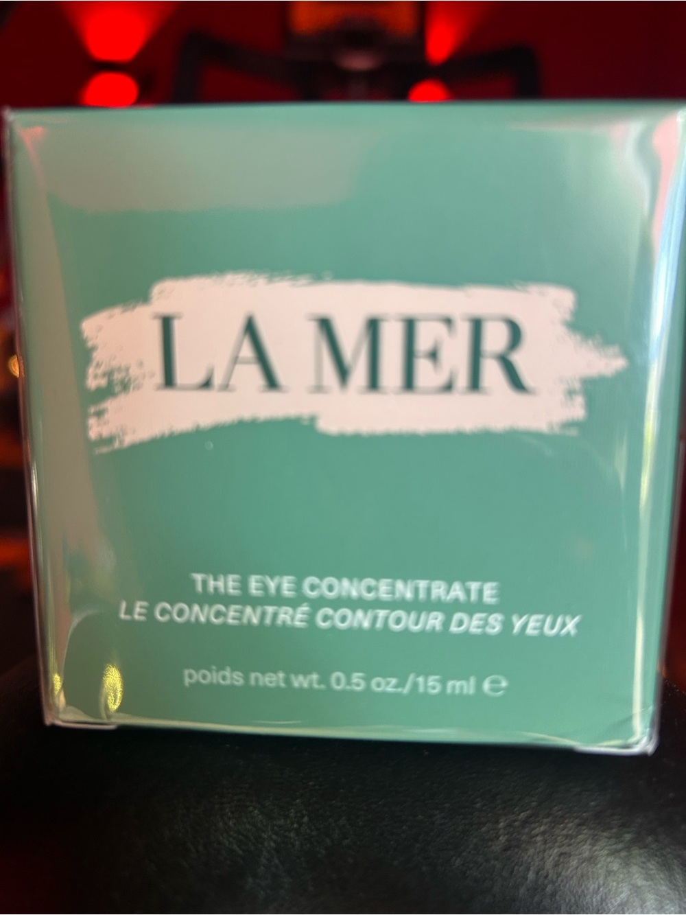La Mer Eye Concentrate - Aqua Green Box